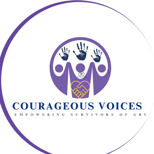 Blue Flat Illustrative Finance Company Logo